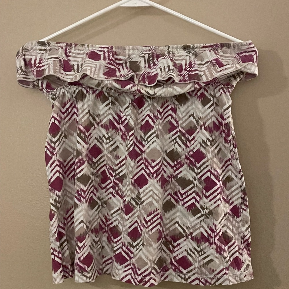 So tube top gently used.
